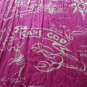 J.Crew Pink Cape Cod Scarf